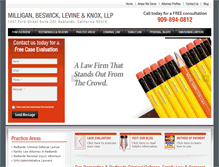 Tablet Screenshot of mblklawfirm.com